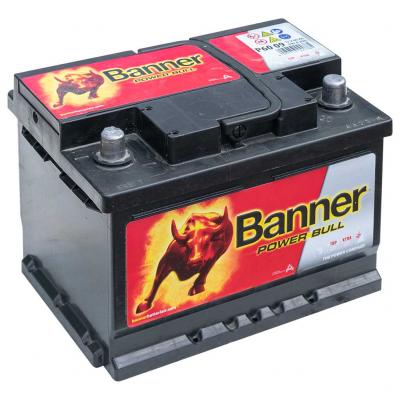 P6009 Banner Power Bull akkumulátor, 12V 60Ah 540A J+, EU, alacsony